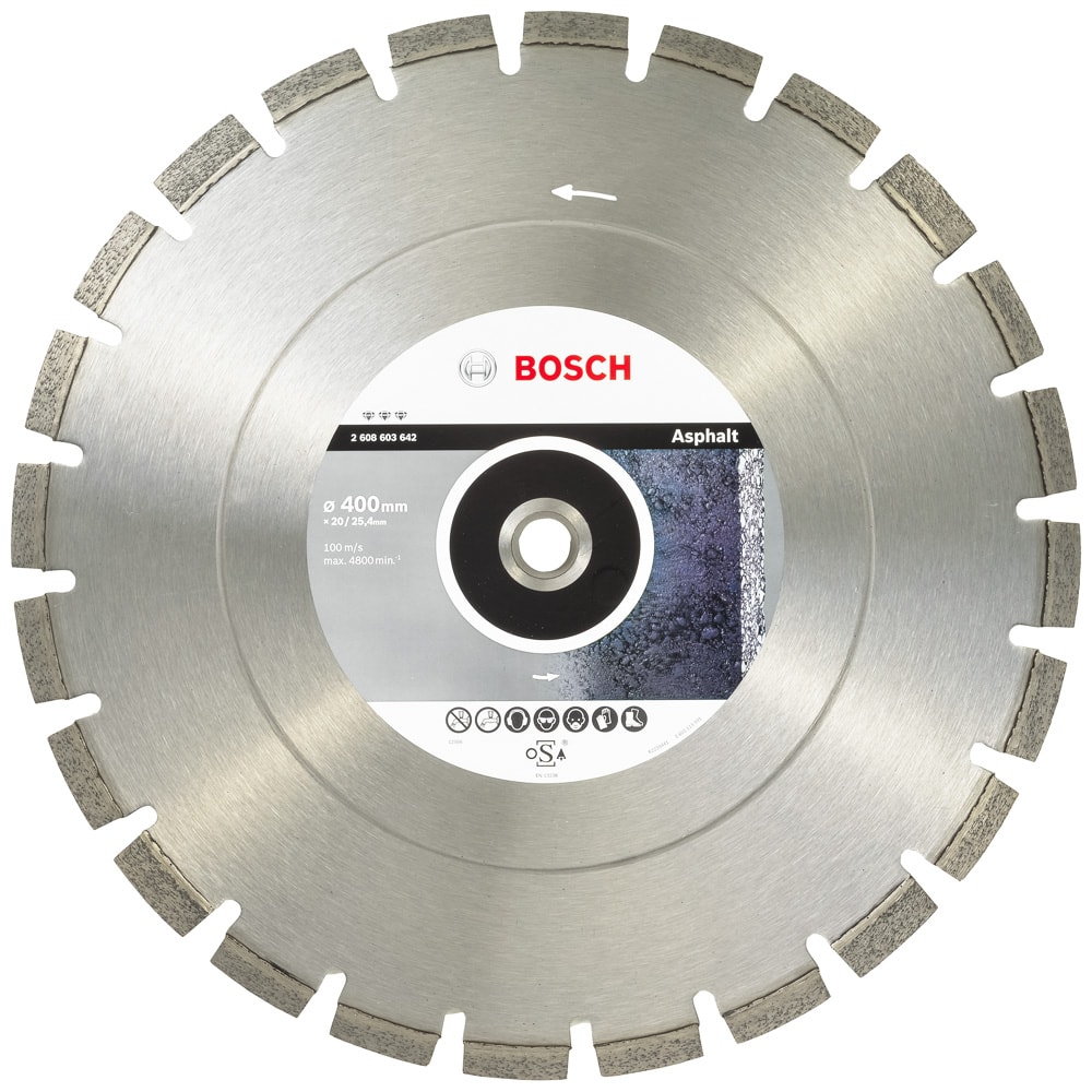 Алмазный круг 400х20/25,4 мм Best for Asphalt, BOSCH
