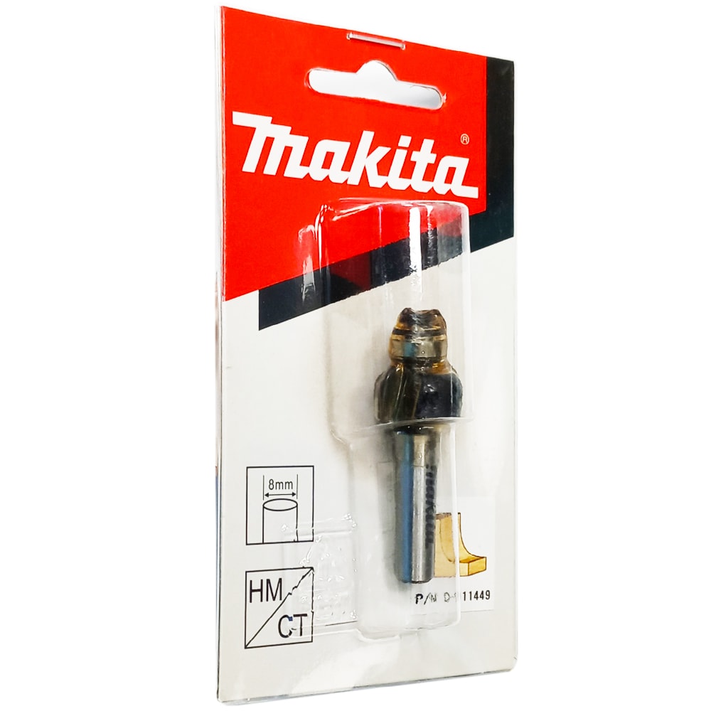 Фреза галтельная R4 17.5x9.5x32 / хв 8 мм MAKITA (D-11449), фото 2