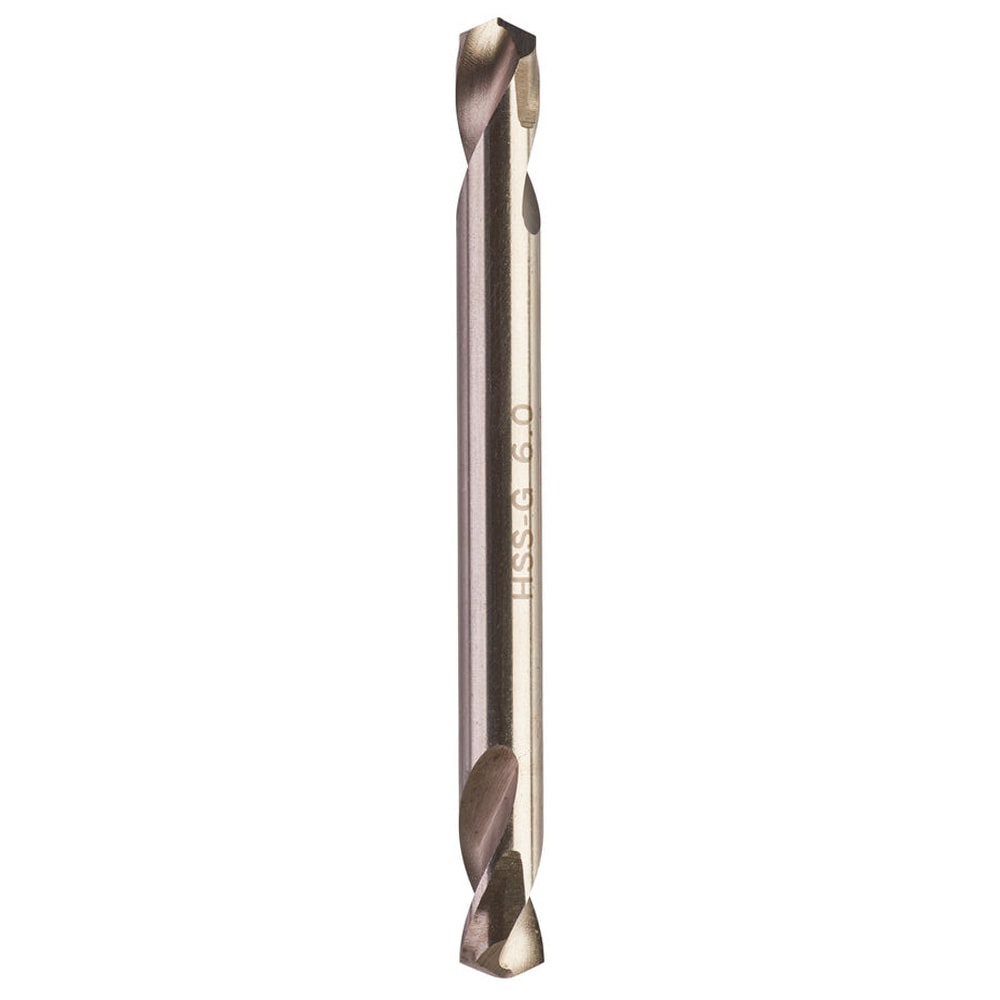 Сверло по металлу двухстороннее 6,0x66 мм HSS-G (10 шт) Round Shank Milwaukee (4932352234), фото 2