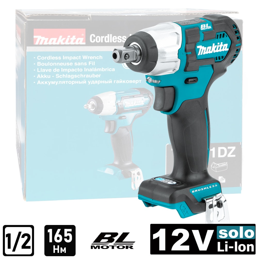 Гайковерт аккумуляторный TW161DZ (TW 161 DZ) MAKITA