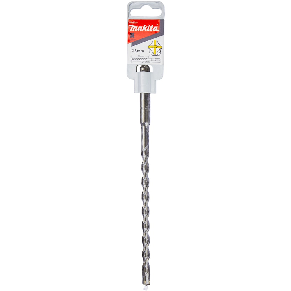 Бур по бетону SDS-Plus 4Cutter 8х150х210 мм MAKITA (B-62620)