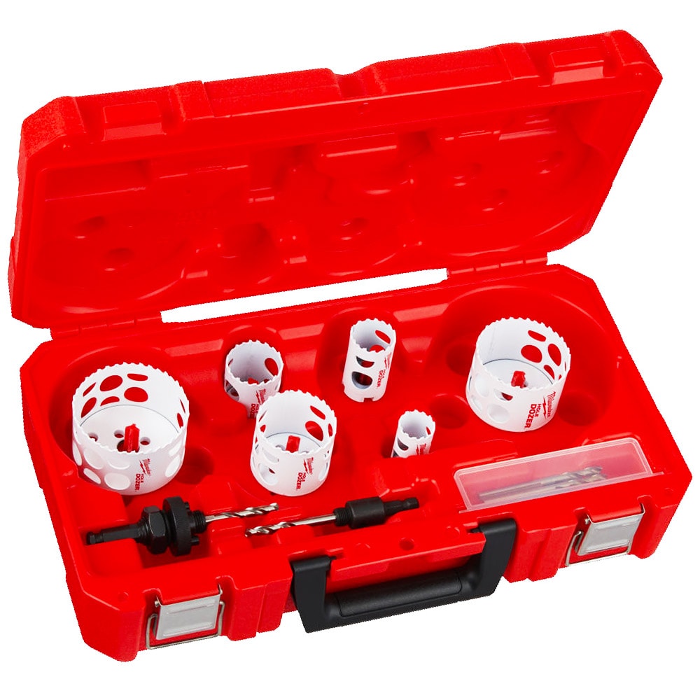 Набор коронок 25-76 мм Hole Dozer Holesaw SET (10 шт) Milwaukee (49224201)