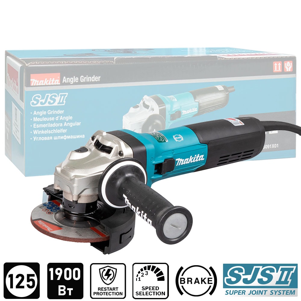 Угловая шлифмашина GA5091X01 (GA 5091 X01) MAKITA