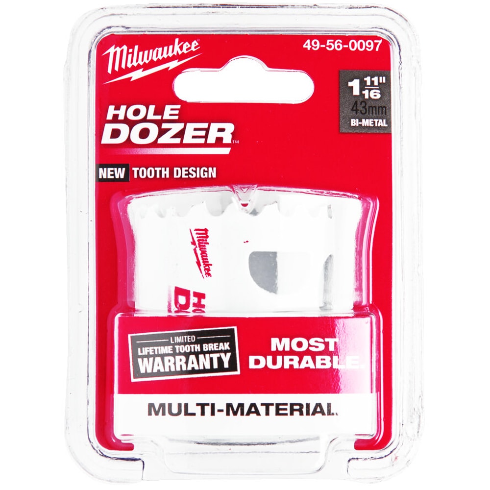 Коронка по дереву 43 мм Hole Dozer Holesaw Milwaukee (49560097)