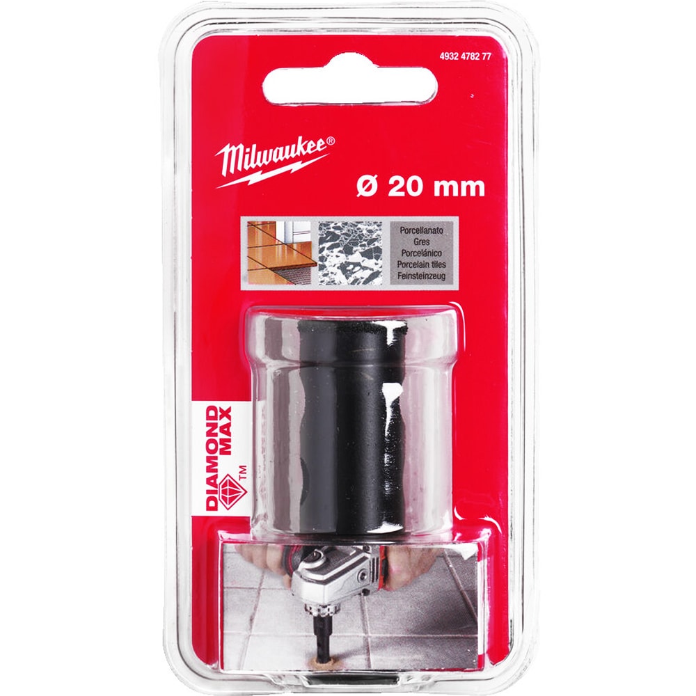 Алмазная коронка D20 мм M14 по керамограниту Milwaukee (4932478277)