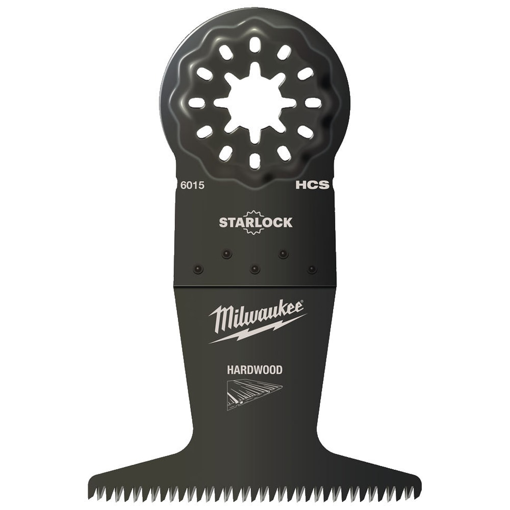 Погружное пильное полотно 65х42 мм HCS /3-CUT (1 шт) по твердой древесине Milwaukee (48906015), фото 2