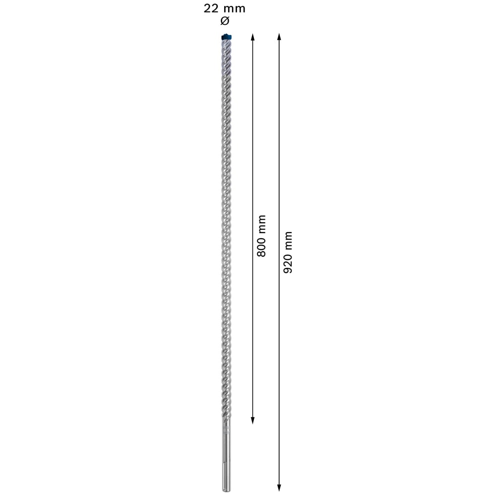 Бур по бетону SDS-Max-8X EXPERT 22x800x920 мм BOSCH (2608900236), фото 3