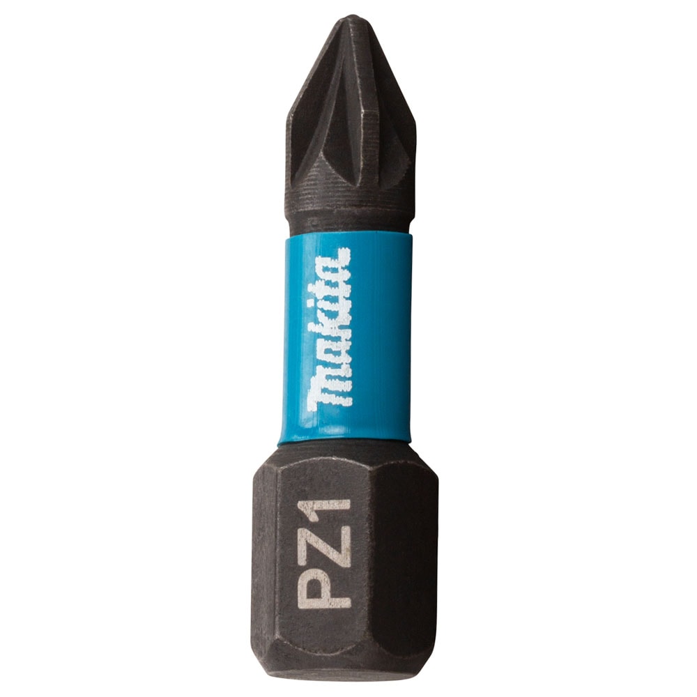 Бита Impact Black PZ1 25 мм E-form (2 шт), MAKITA, фото 2