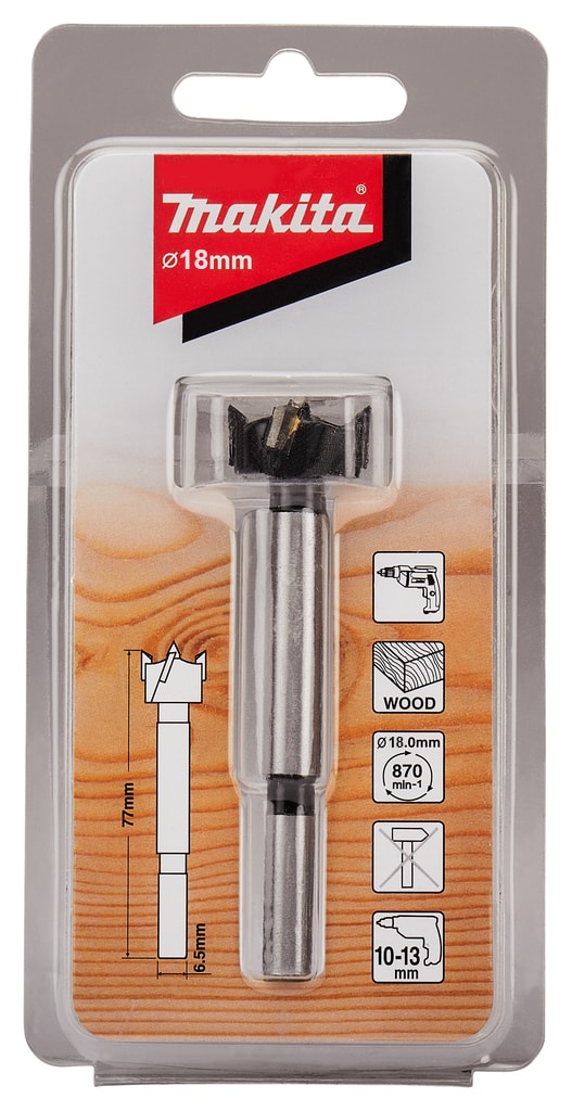 Сверло Forstner Standard 18 x 77 мм MAKITA (D-74697)
