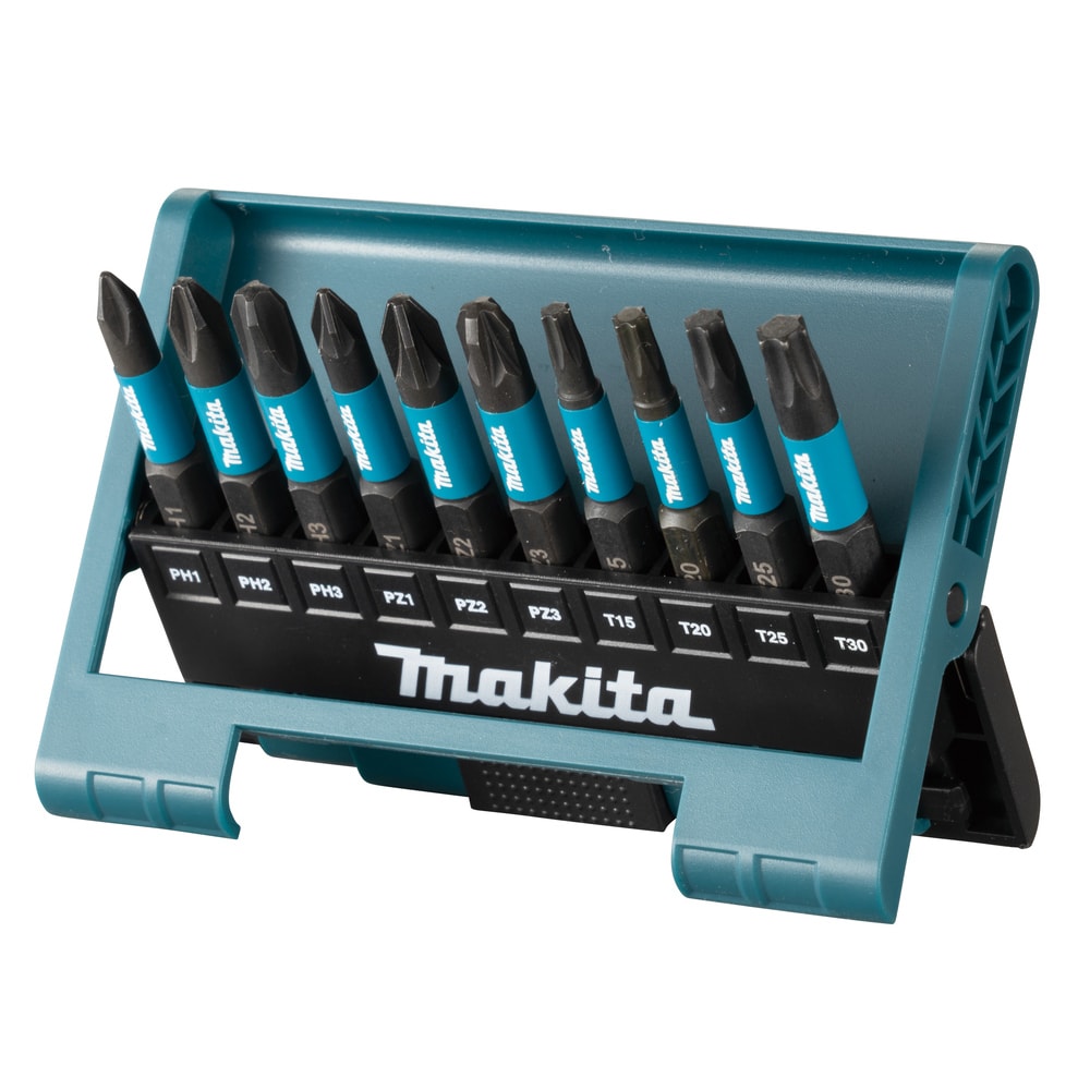 Набор ударных бит Impact Black 50 мм (10 шт) MAKITA (E-12011), фото 3