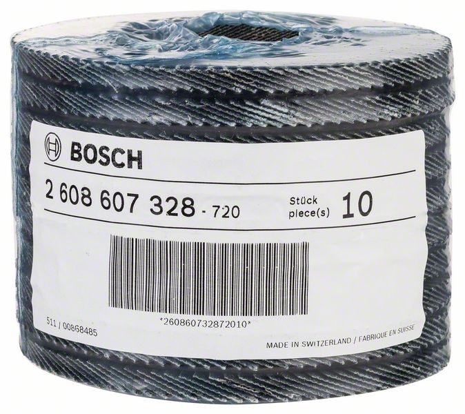 Лепестковый шлифкруг Best for Metal 125x22,23 мм P80 (плоский) BOSCH (2608607328), фото 3