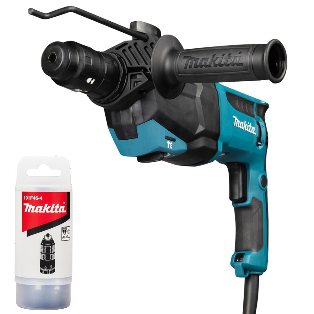 Перфоратор SDS-plus HR2670FT (800 Вт / 3,0 Дж / БЗП / Подсветка / Кейс), MAKITA, фото 3