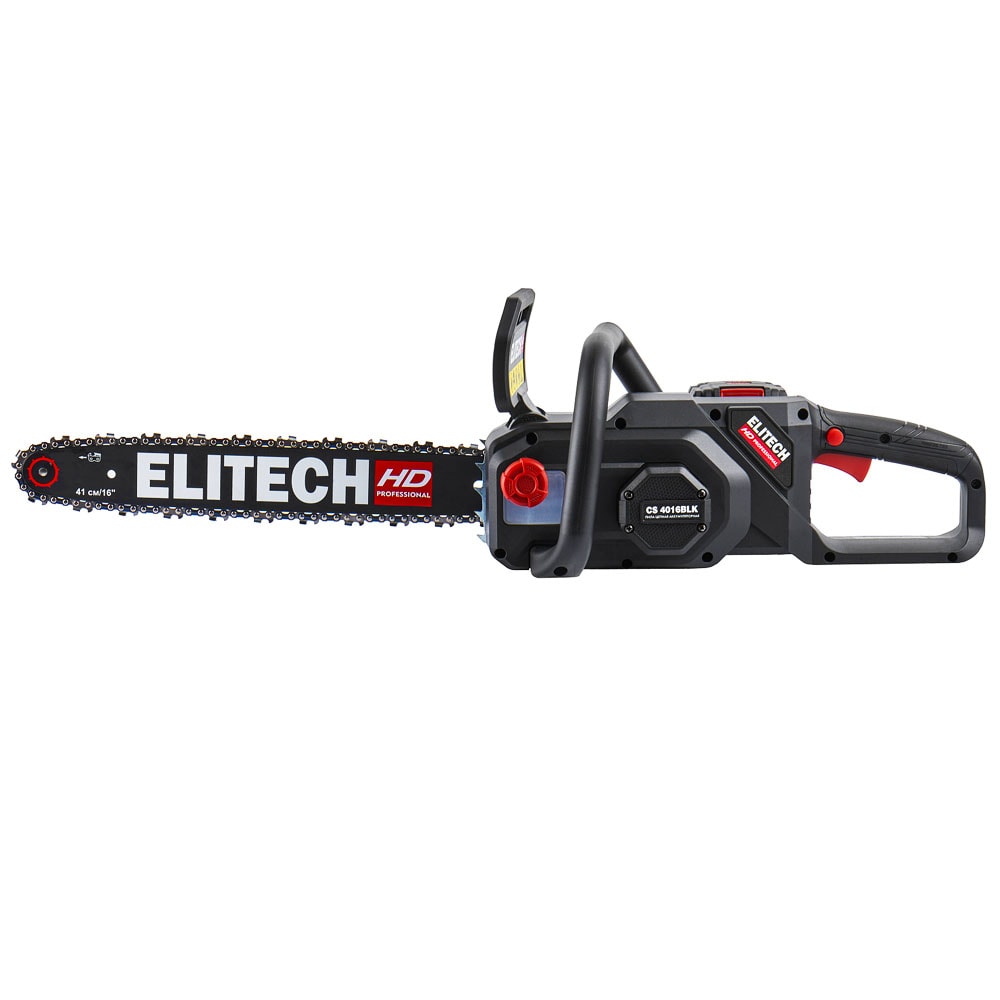 Пила цепная аккумуляторная CS 4016BLК ELITECH HD (E1611.027.01), фото 9