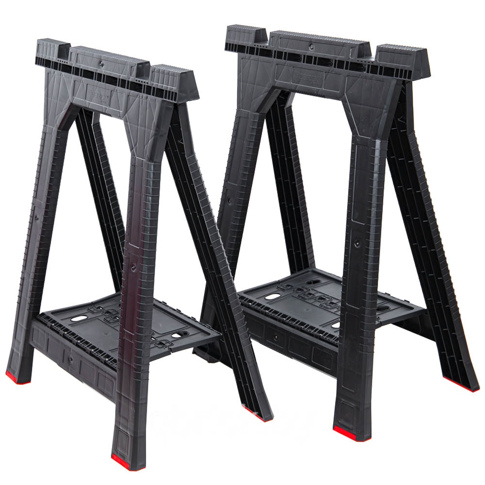Козлы столярные Qbrick System Sawhorse (2 шт / черные) (Z257257PG001)