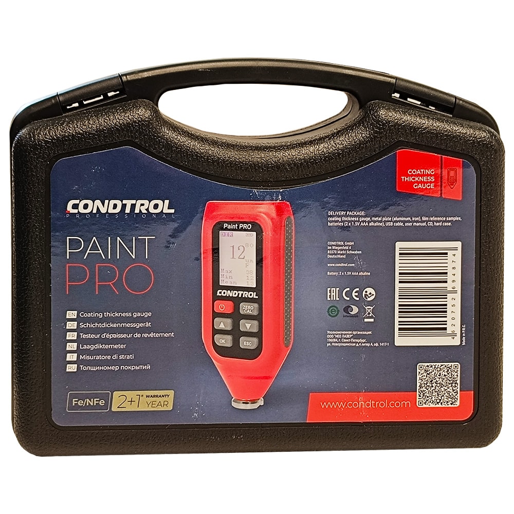 Толщиномер Paint Pro CONDTROL (3-7-051), фото 2