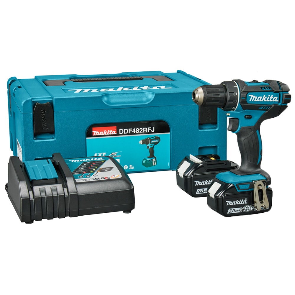 Дрель-шуруповерт аккумуляторная DDF482RFJ (DDF 482 RFJ) MAKITA, фото 3