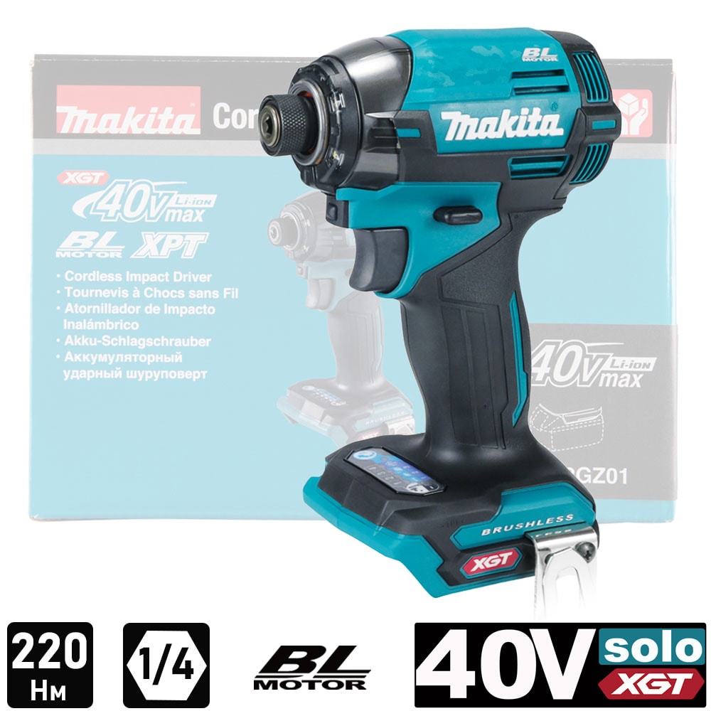 Шуруповерт ударный TD002GZ01 (TD 002 GZ01) аккумуляторный MAKITA