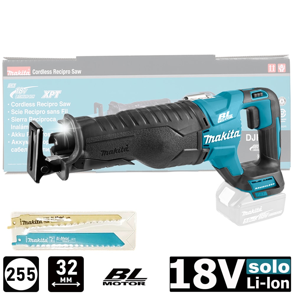 Пила сабельная аккумуляторная DJR187Z (DJR 187 Z) MAKITA