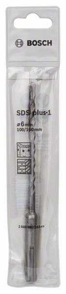 SDS-plus-1 бур 6x100x160 мм (1 шт), BOSCH