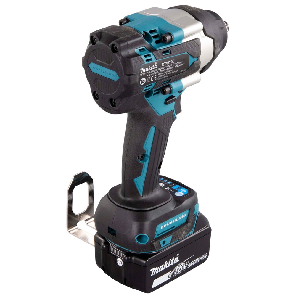 Гайковерт аккумуляторный DTW700RF1J (DTW 700 RF1J) MAKITA, фото 8