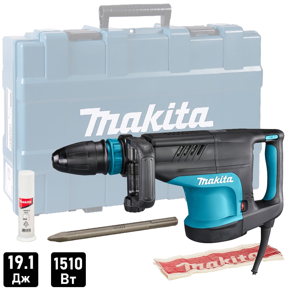 Отбойный молоток HM1203C (19,1Дж / SDS-max / Кейс), MAKITA