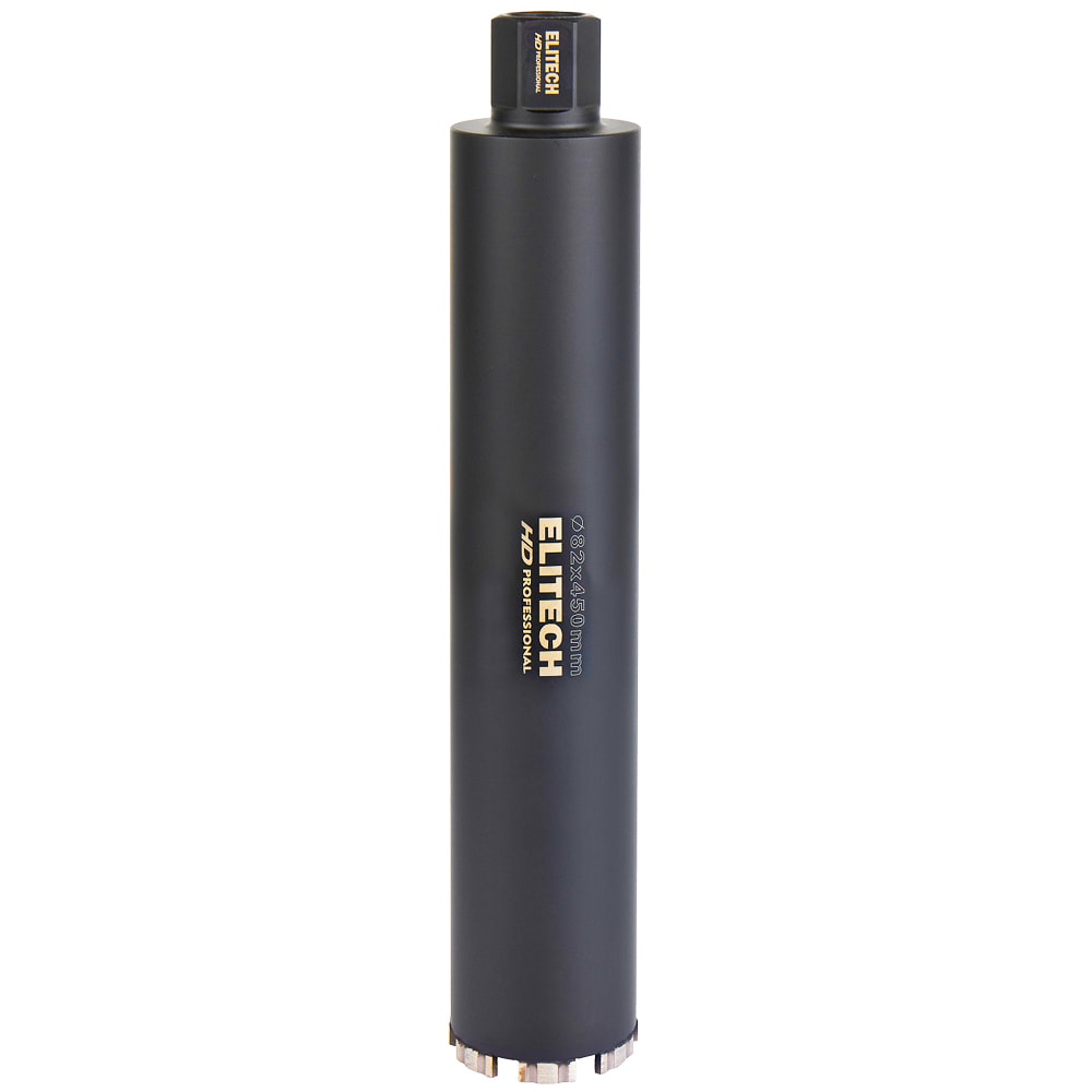 Алмазная коронка D82 мм 1 1/4" ELITECH HD (1110.011700)