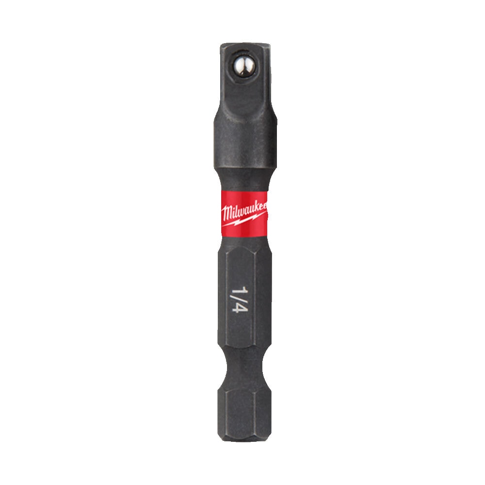 Адаптер ударный с 1/4" Hex на 1/4" квадрат Shockwave Impact Duty Milwaukee (4932471826), фото 2