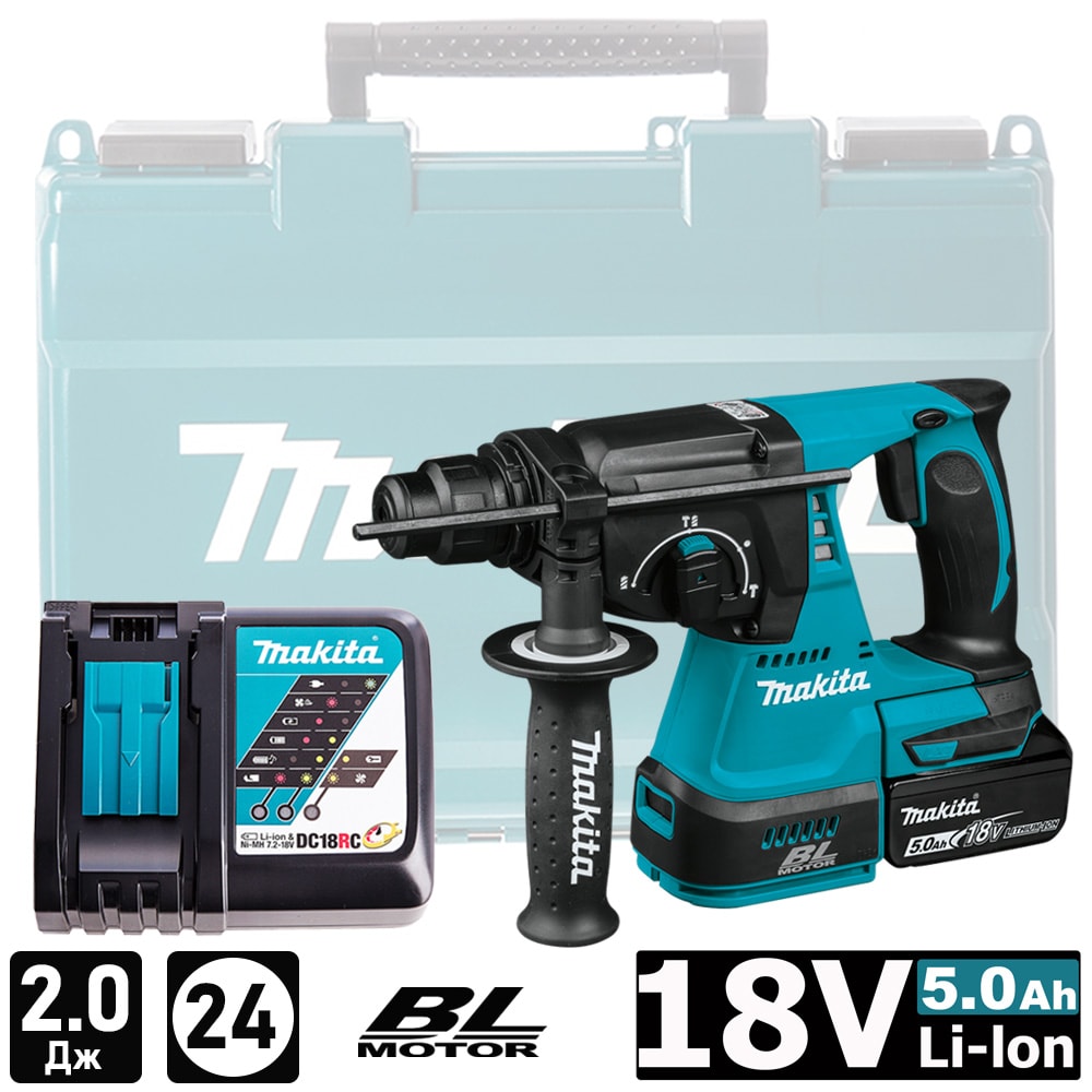 Перфоратор аккумуляторный DHR242RT (DHR 242 RT) MAKITA