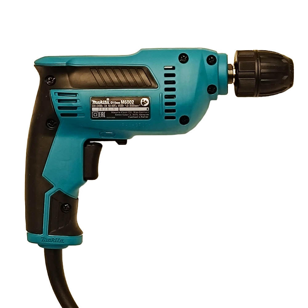 Дрель безударная M6002B (450 Вт / БЗП_0,8-10 мм / Коробка), MAKITA, фото 8
