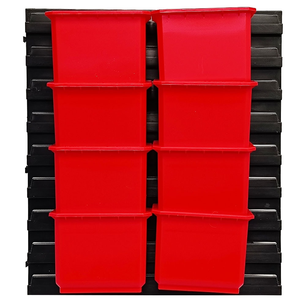 Органайзер настенный QBRICK System Nr 2 (8 шт / красный), QBRICK
