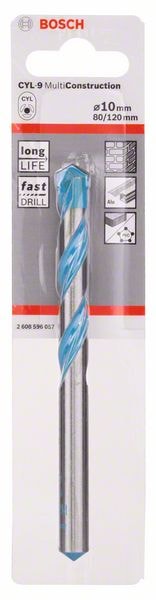 Сверло универсальное CYL-9 MultiConstruction 10,0х120 мм, BOSCH
