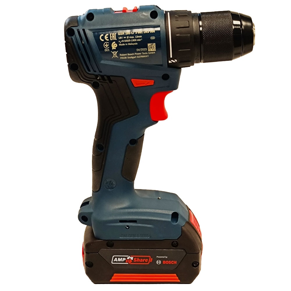 Дрель-шуруповерт аккумуляторная GSR 185-LI Professional BOSCH (06019K3005), фото 9