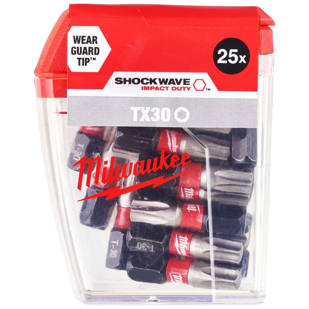 Бита Shockwave Impact Duty TX30 25 мм (25 шт) Milwaukee (4932430886), фото 3