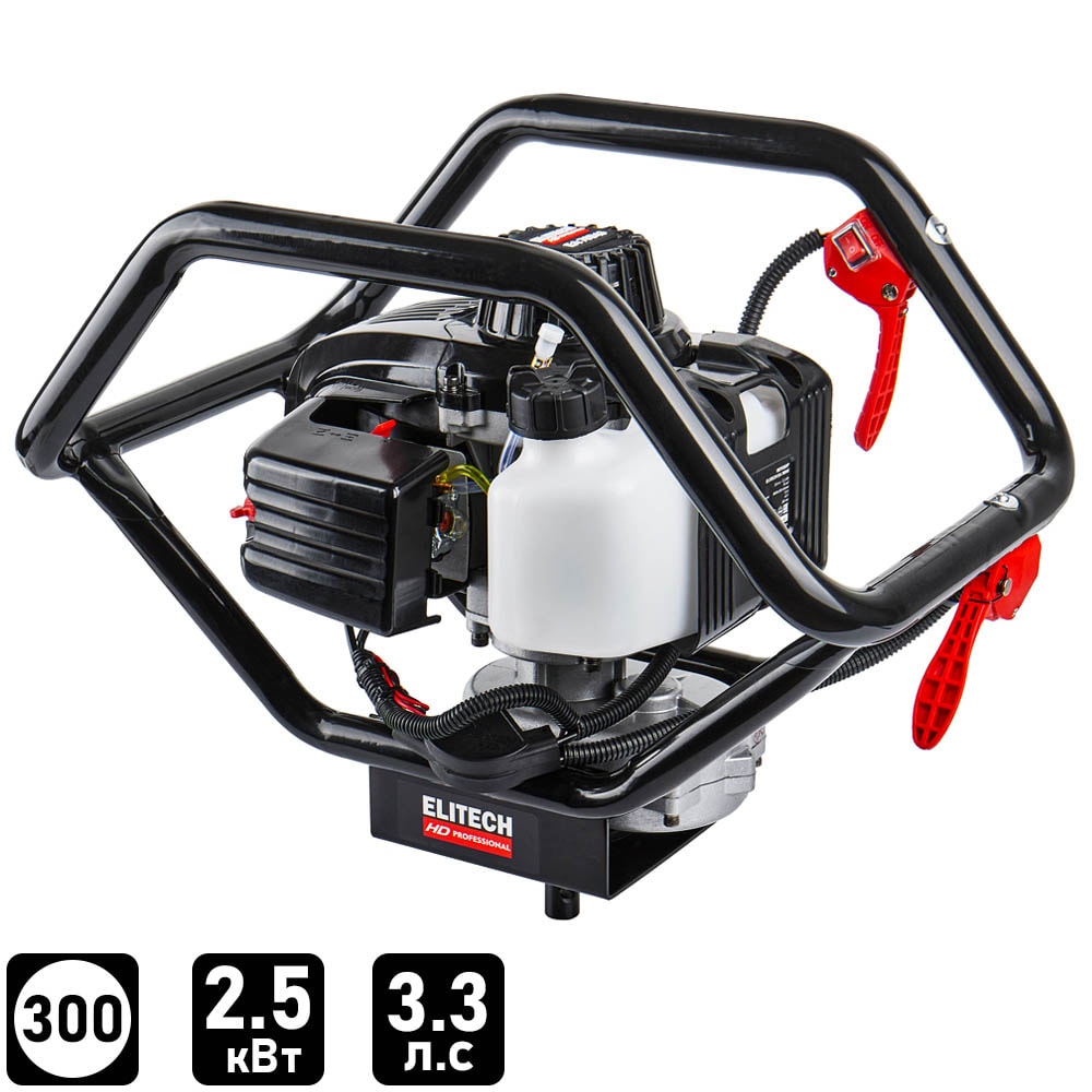 Мотобур бензиновый EA 70D43 ELITECH HD (209381)