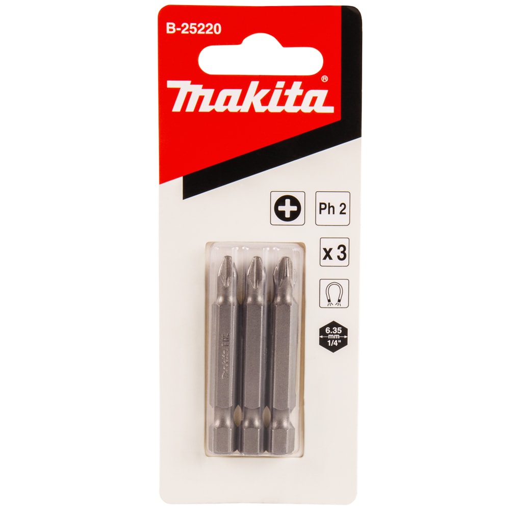 Бита PH2 50 мм E-form (3 шт), MAKITA