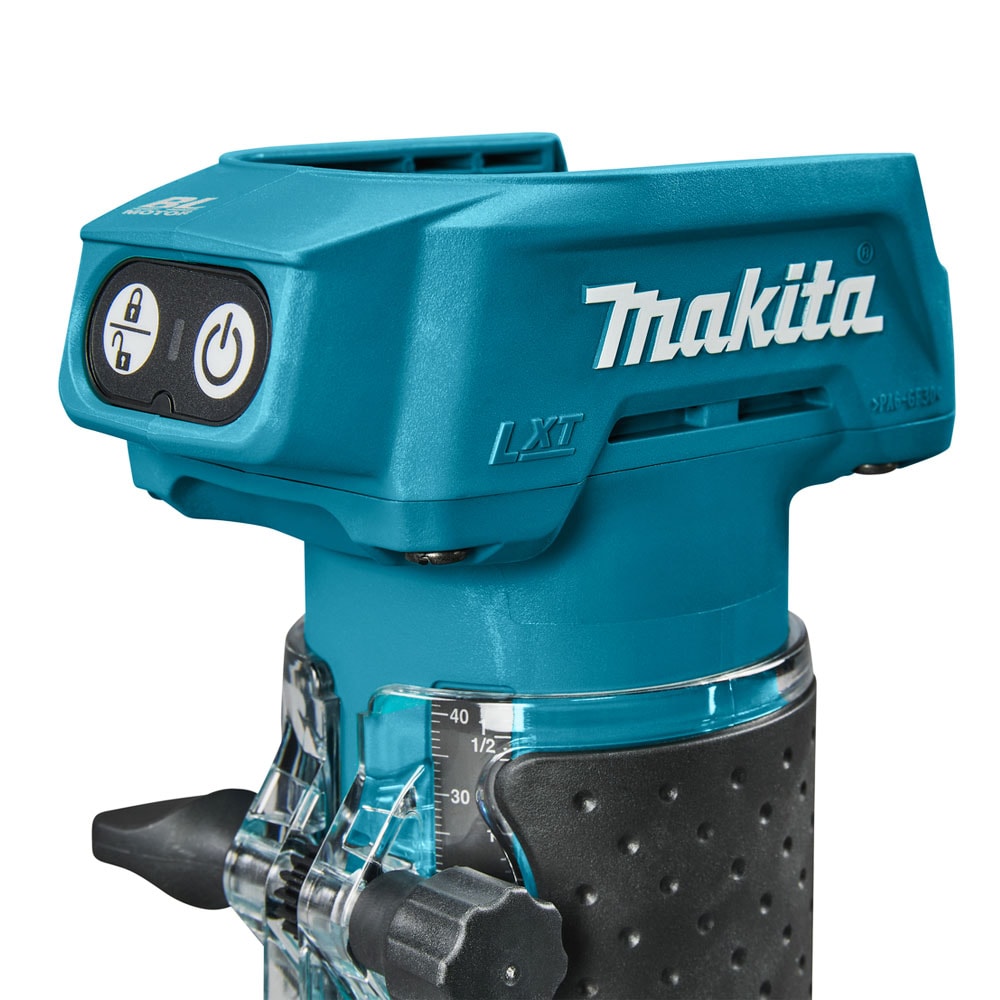 Фрезер кромочный аккумуляторный DRT52Z (DRT 52 Z) MAKITA, фото 4