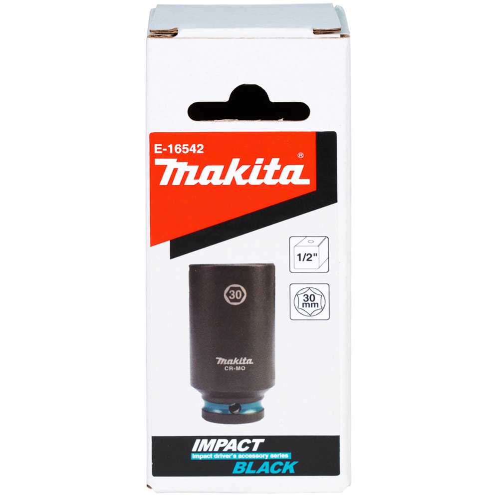 Ударная торцовая головка 30 мм (1/2") Impact Black MAKITA (E-16542)