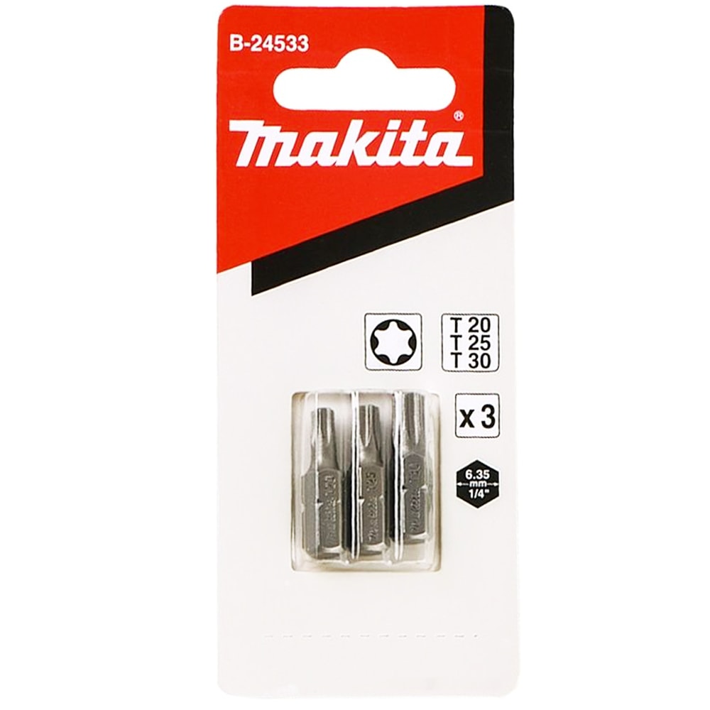 Набор_Биты T20/T25/T30 25 мм C-form (3 шт), MAKITA