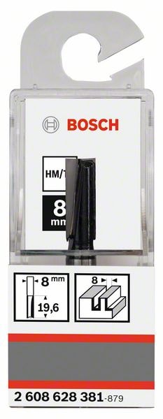 Фреза__Пазовая D 8x19.6x51 / хв 8 мм, BOSCH