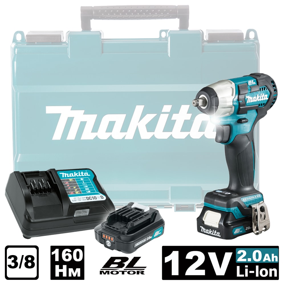Гайковерт аккумуляторный TW160DWAE (TW 160 DWAE) MAKITA