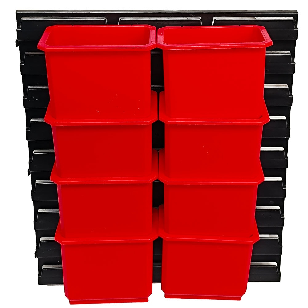 Органайзер настенный QBRICK System Nr 2 (8 шт / красный), QBRICK, фото 2