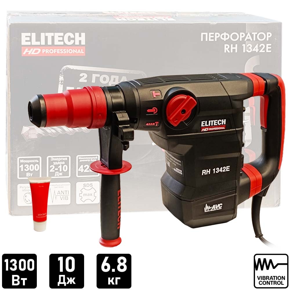 Перфоратор RH 1342E ELITECH HD (E2205.019.01)