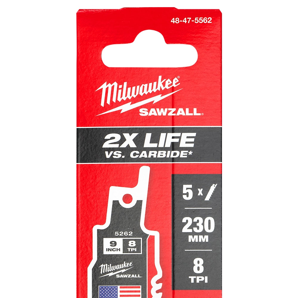 Пильное полотно NITRUS CARBIDE по металлу (5 шт / 230 мм) Milwaukee (48475562), фото 2