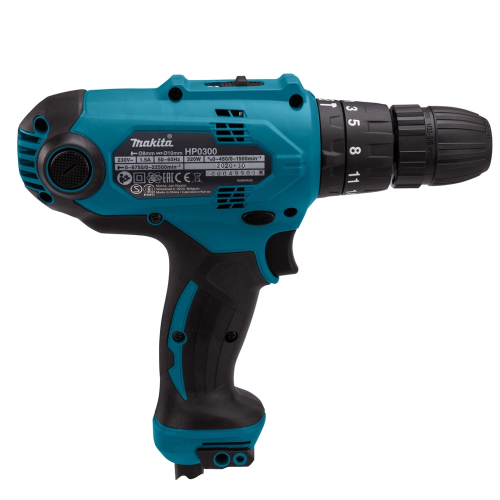 Шуруповерт электрический HP0300 (ударный / 320 Вт / 56 Nm), MAKITA, фото 7