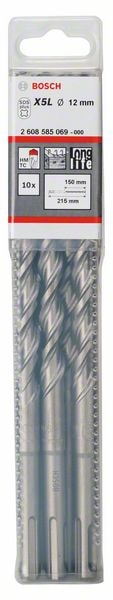 Бур по бетону SDS-Plus-7 12х150х215 мм (10 шт) BOSCH (2608585069)