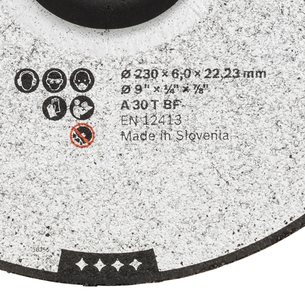 Круг обдирочный 230х6,0х22,23 мм Expert for Metal, BOSCH, фото 2