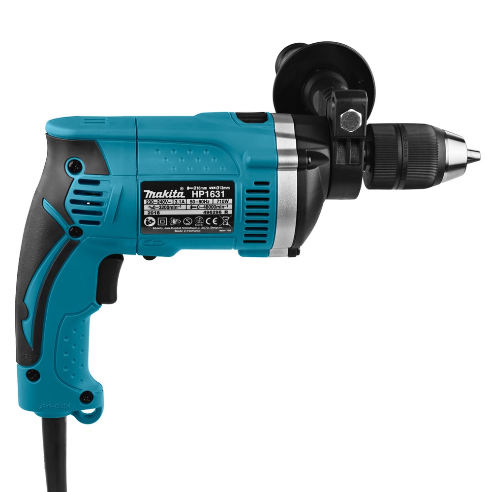 Дрель ударная HP1631K (710 Вт / БЗП_1,5-13мм / Кейс), MAKITA, фото 5