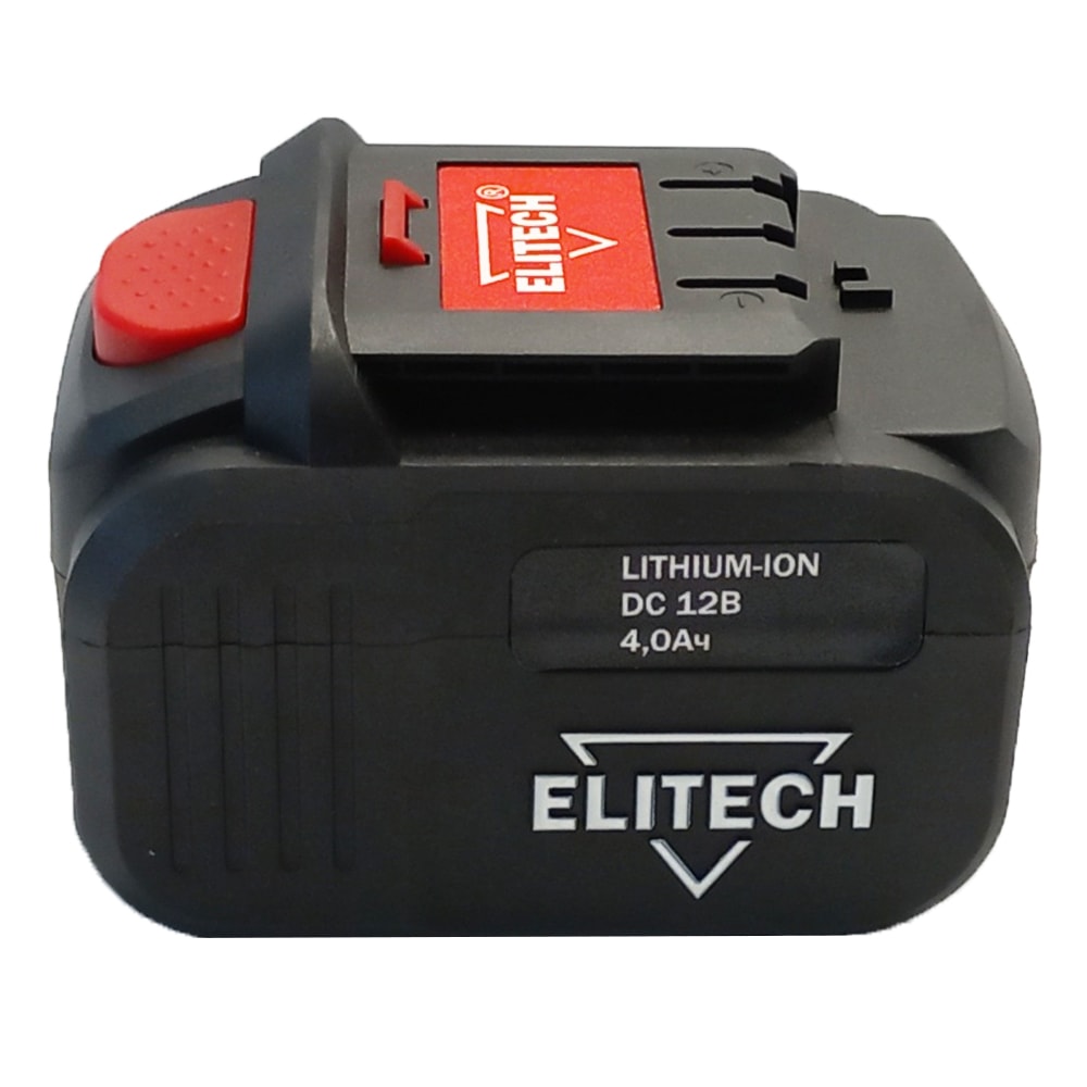 Аккумулятор 12V 4.0 Ah Li-Ion (1 шт) ELITECH (1820.098400), фото 2