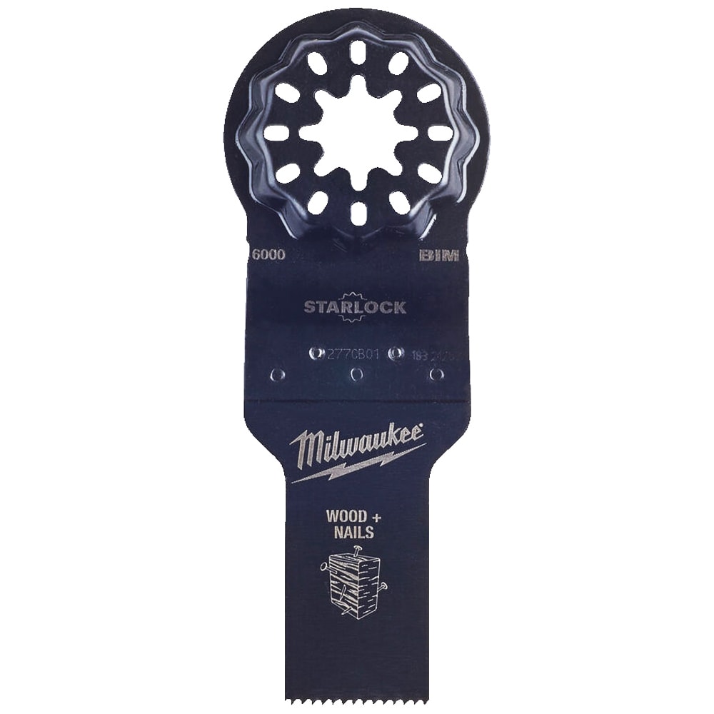 Погружное пильное полотно 20х34 мм Bi-Metal (1 шт) по твердой древесине Milwaukee (48906000), фото 2