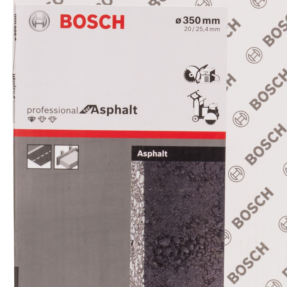 Алмазный круг Standart for Asphalt 350х20/25,4 мм BOSCH (2608602625), фото 4